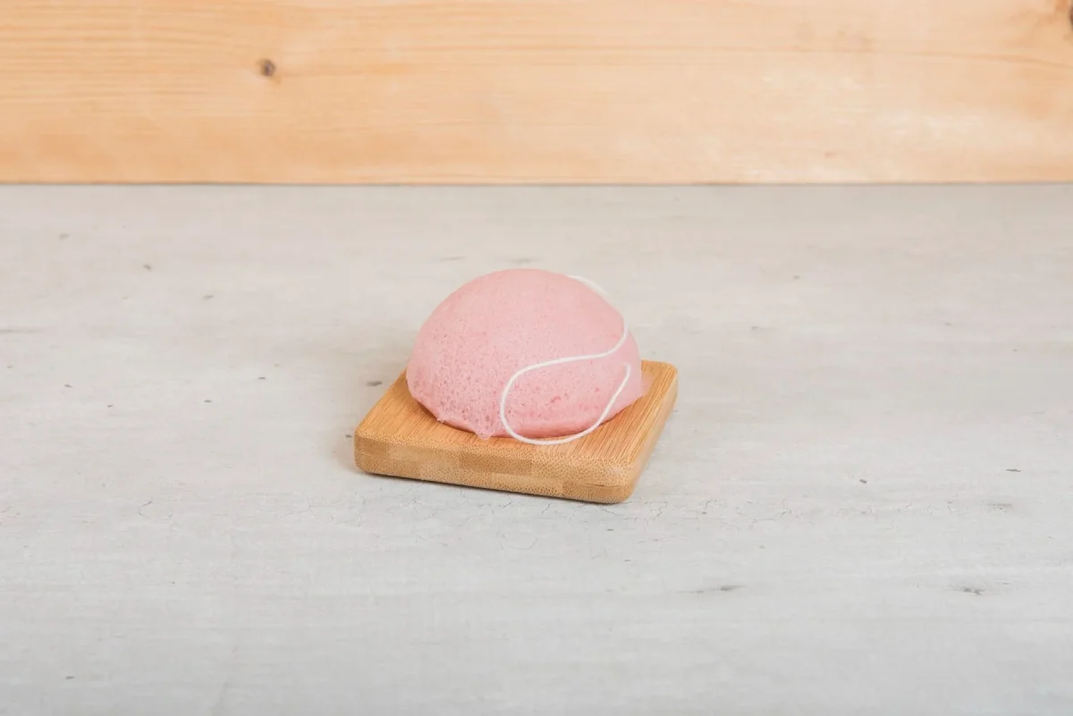 100% Natuurlijke Konjac Spons - Roze - Afbeelding 3